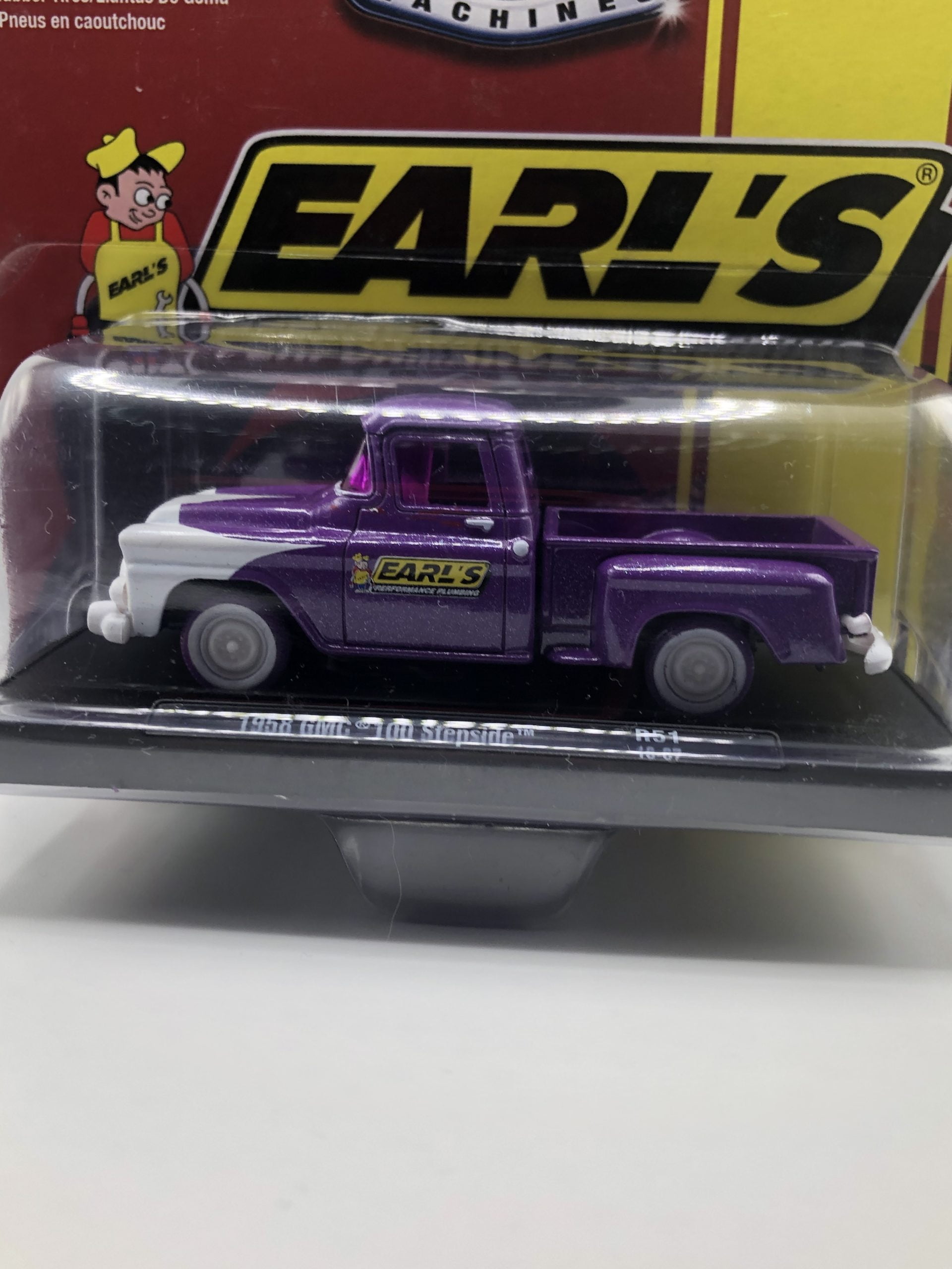 Camion Miniature GMC 100 Stepside 1958 Couleur Crème - échelle 1:64 M2 Machines - Neuf