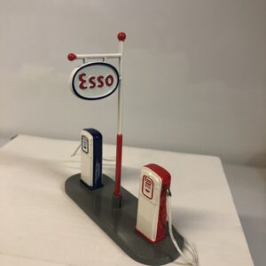 ESSO FUEL PUMPS & FLAG